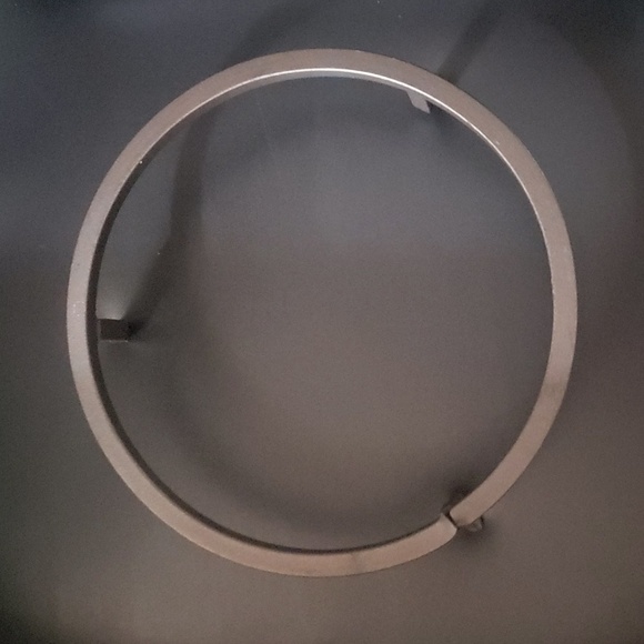 Candle holder display sculpture Green hued glass metal wrought iron‎ - Picture 4 of 11